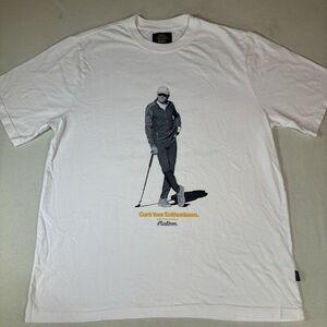 Malbon Golf Curb Your Enthusiasm Shirt Size Small Larry David